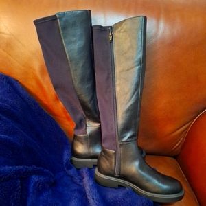 "Call It Spring" Women's Tall black flat boots-size 6